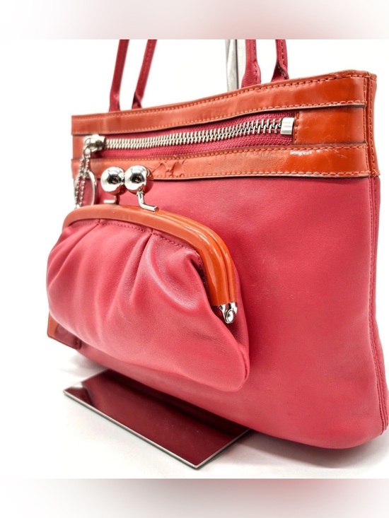 Coach Handbags - Coach RARE Bonnie Cashin Poppy Kisslock Satchel EUC